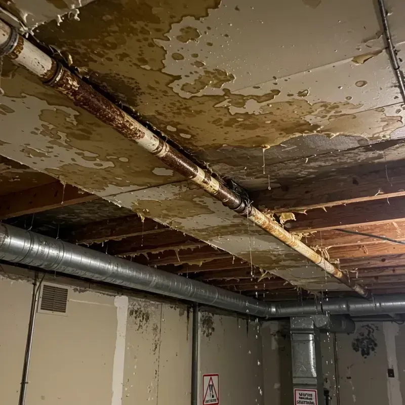 Ceiling Water Damage Repair in Columbia County, WI